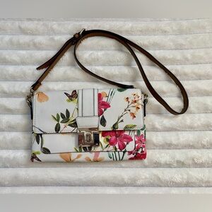 Apt. 9 Floral Crossbody Bag with removable strap